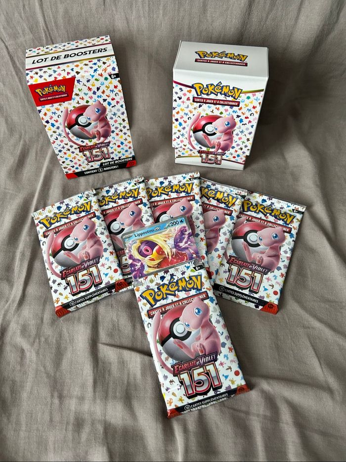 Bundle Pokémon 151 reconditionné Lipoutou ex