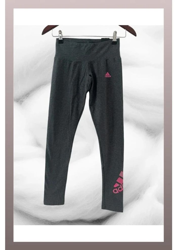 Legging gris taille haute – Adidas – Taille XS – Neuf