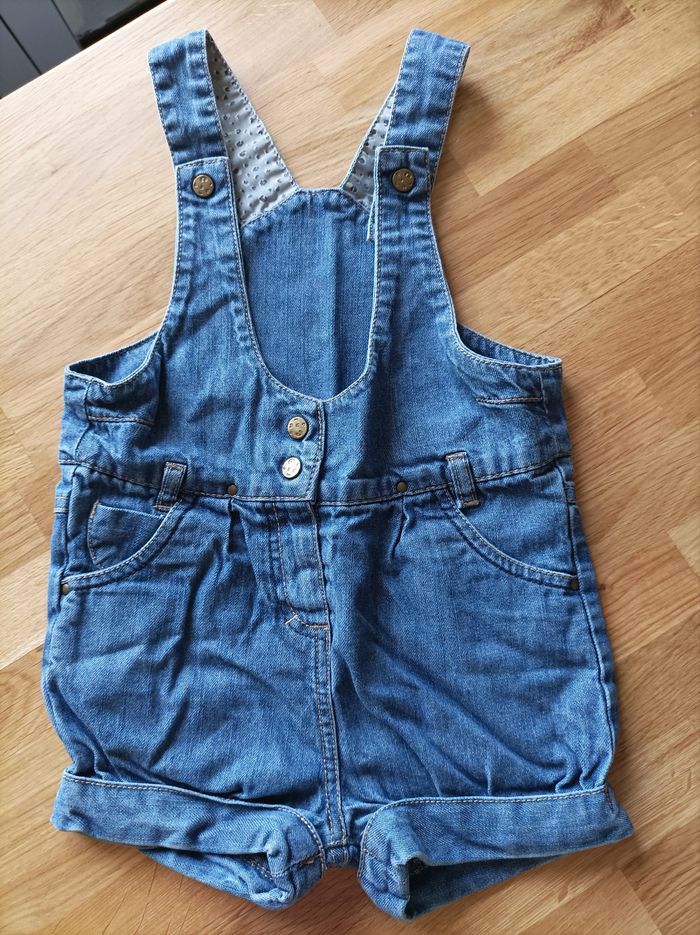 Salopette en jean 24 mois
