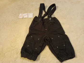 Salopette bébé noire