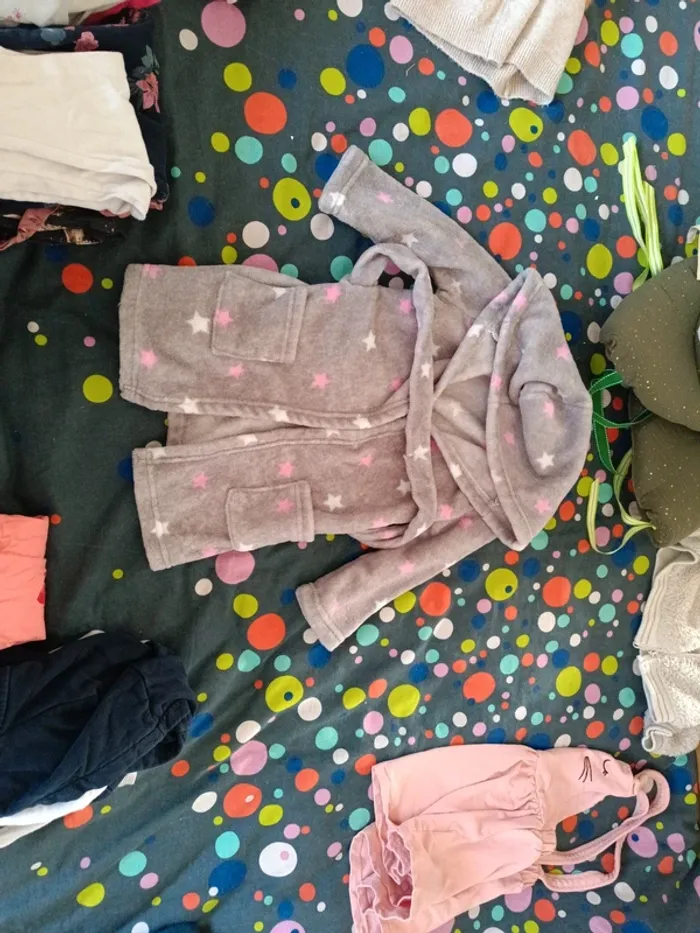 Robe de chambre fille 3 ans