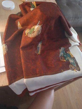 Grand foulard motif canard 🦆