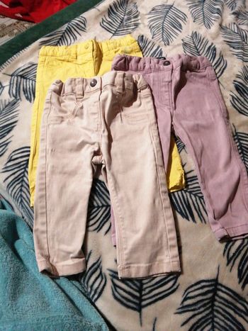 Lot de 3 jeans 12 mois