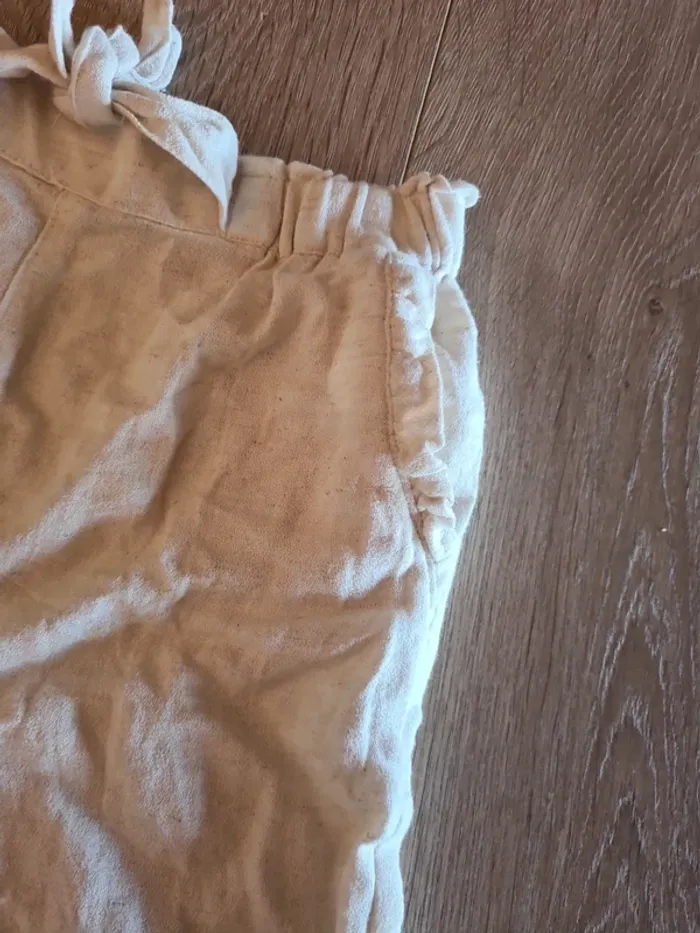 Pantalon lin 8ans fpc - photo numéro 2