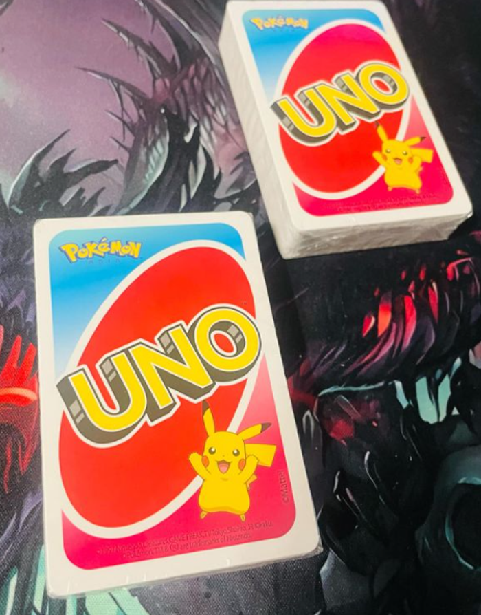 ✨ Vente Jeu UNO Pokémon (Jamais Utilisé) ✨ - photo numéro 2