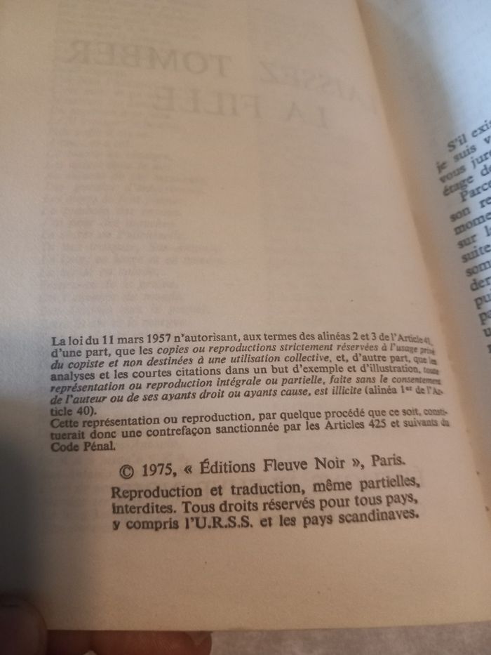 San Antonio, Laissez tomber la fille - photo numéro 4