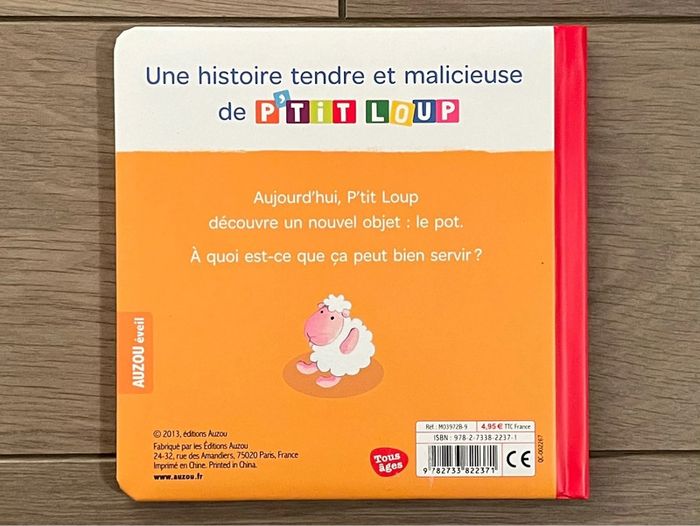 P’tit loup va sur le pot Éditions Auzou 2+ - photo numéro 2