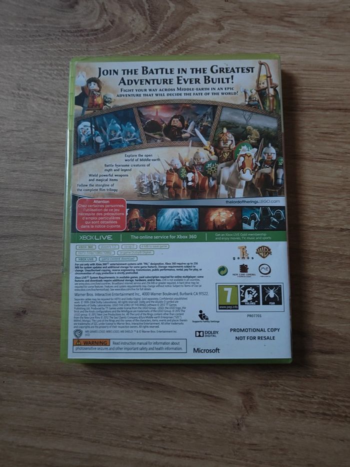 LEGO Lord of the Rings Xbox 360 promotional - photo numéro 2