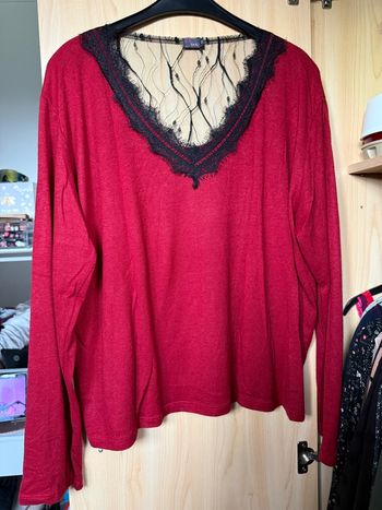 Pull fin/t-shirt manches longues 