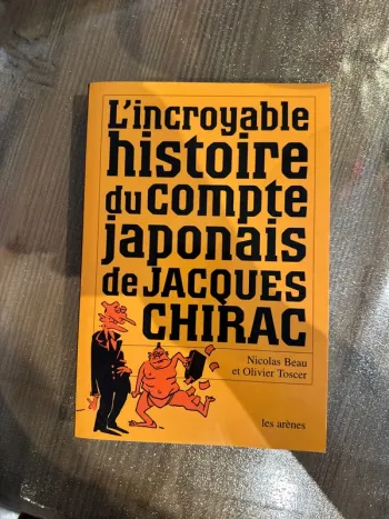 Livre l’incroyable, histoire du conte japonais de Jacques Chirac