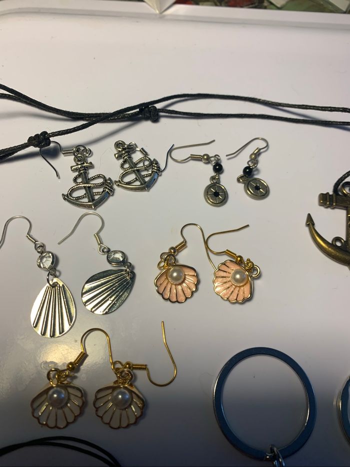 Lot bijoux accessoires style marin - photo numéro 5