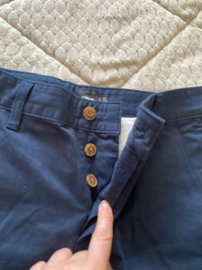 Chino bleu asos w26 71 cm - photo numéro 2