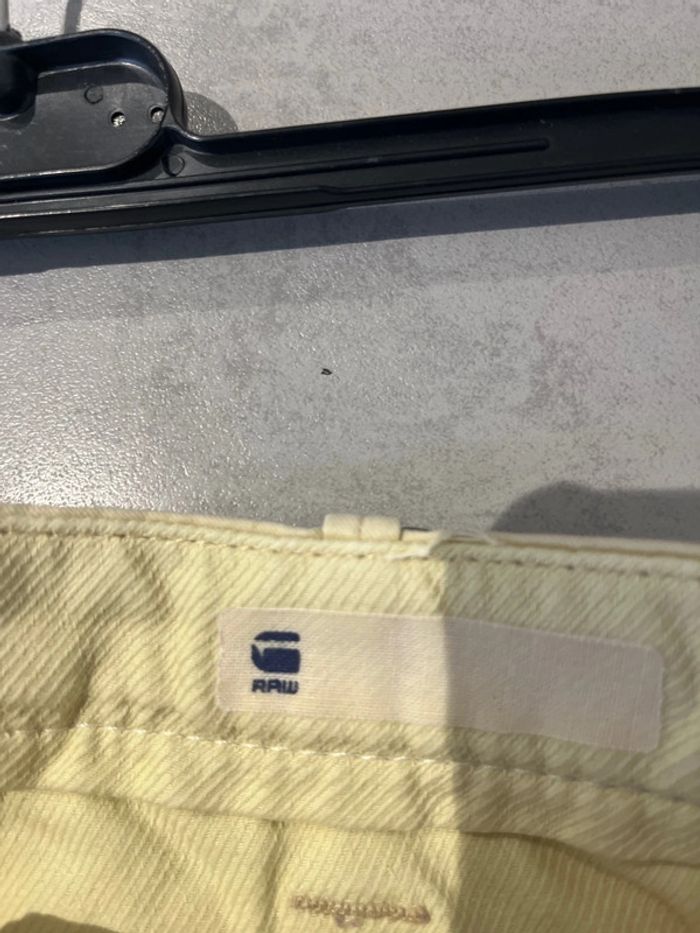 Pantalon gstar jaune - photo numéro 5