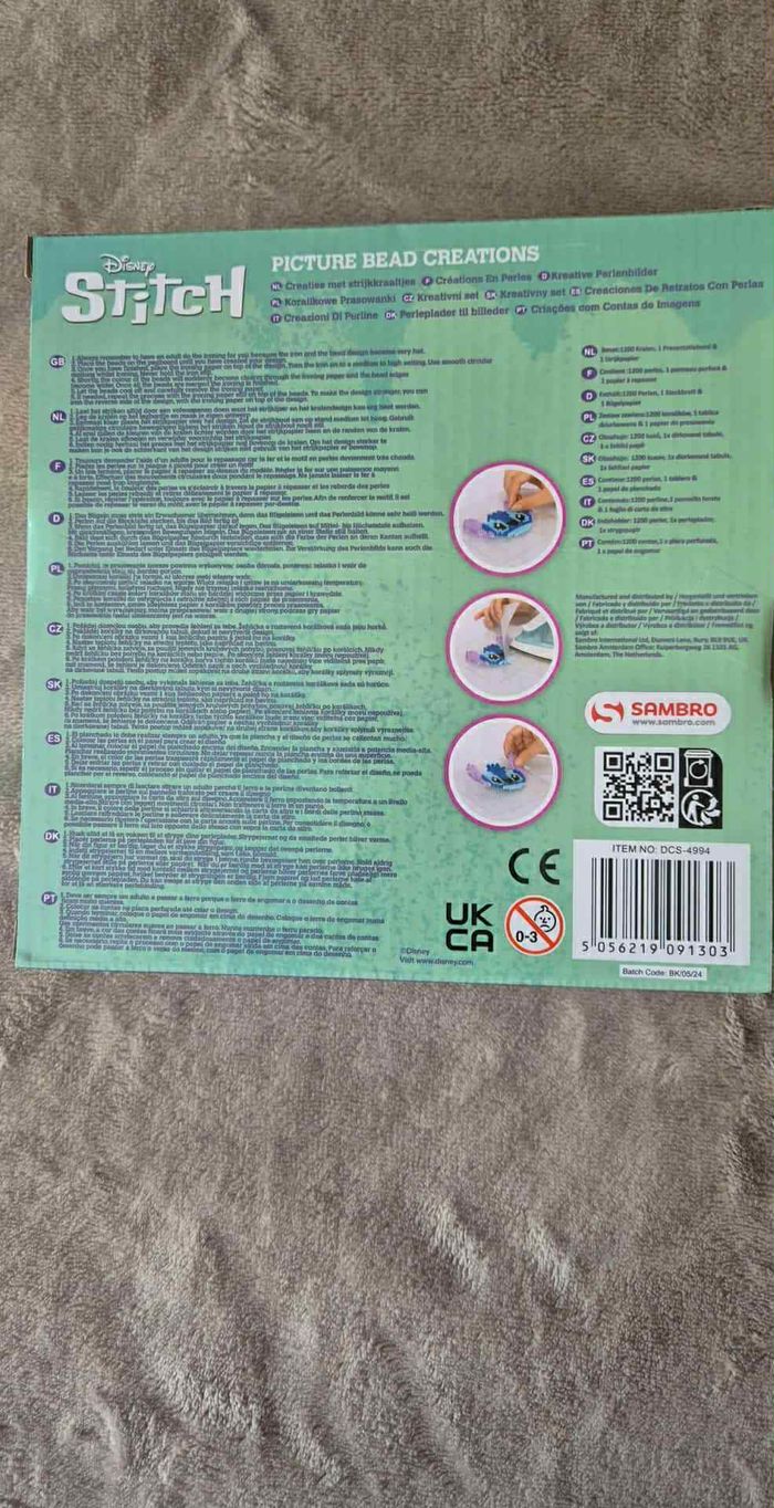 Disney Meltums – Créations en Perles à Repasser : Stitch - photo numéro 3