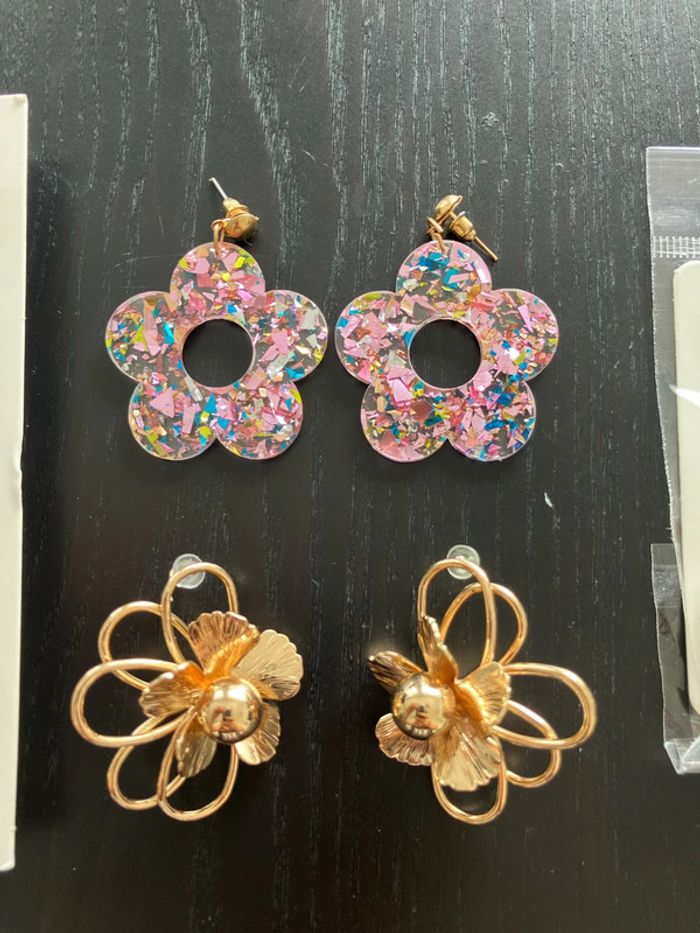 Lot de boucles d’oreille - photo numéro 3