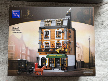 Pantasy Baker Street 221B Apartment 85014 - Set collector architecture Sherlock Holmes