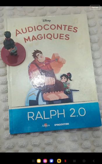 64ėme audioconte magique altaya deagostini disney audio conte compte comte magic livre& figurine