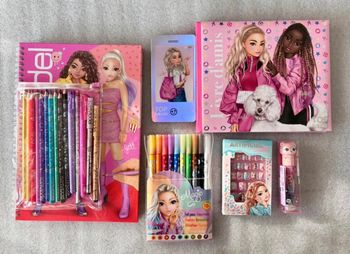 Lot topmodel créatif mode dessin livre d'amis anniversaire fille