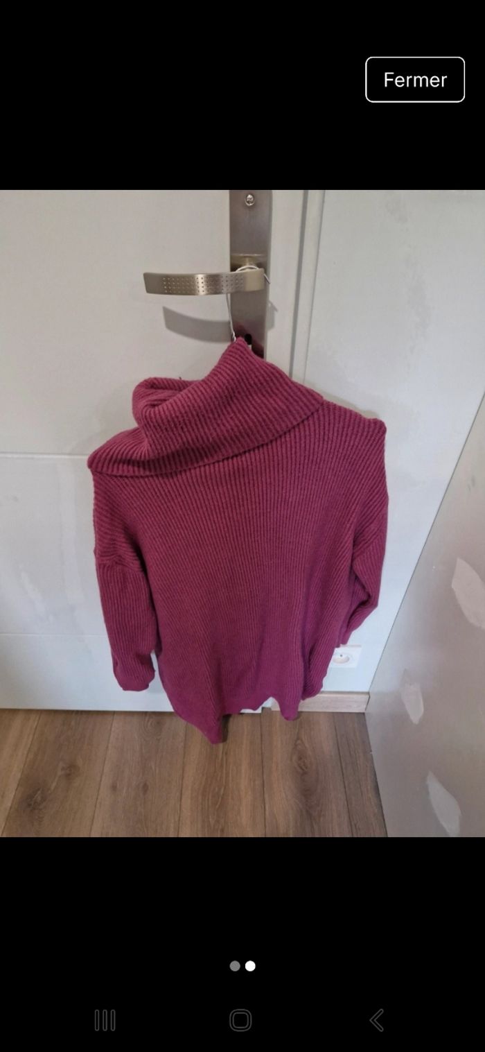Robe pull fuchsia - photo numéro 2