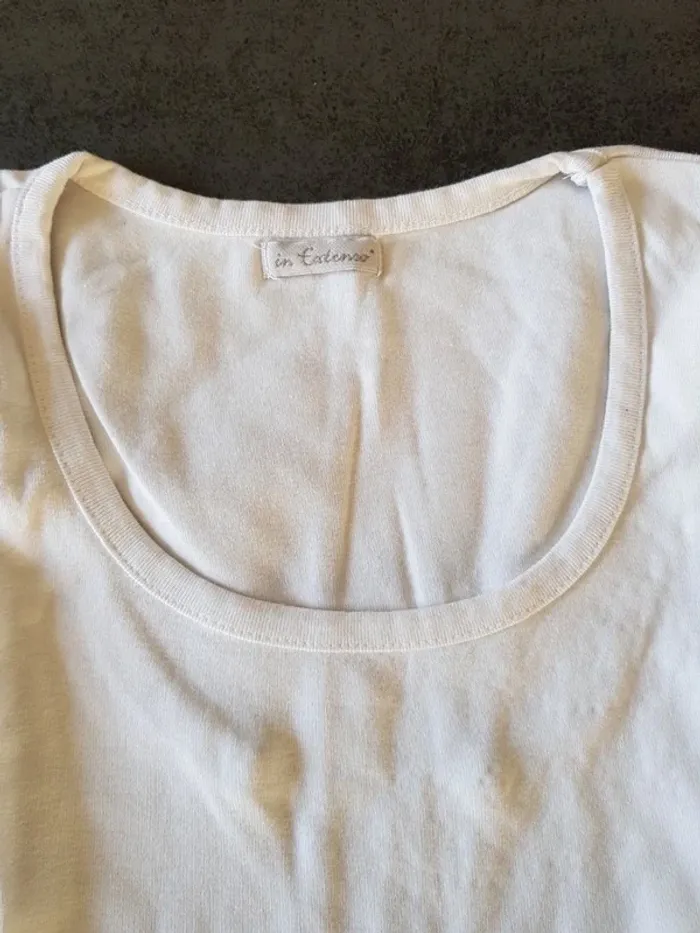 Débardeur In Extenso blanc taille 38 - photo numéro 5