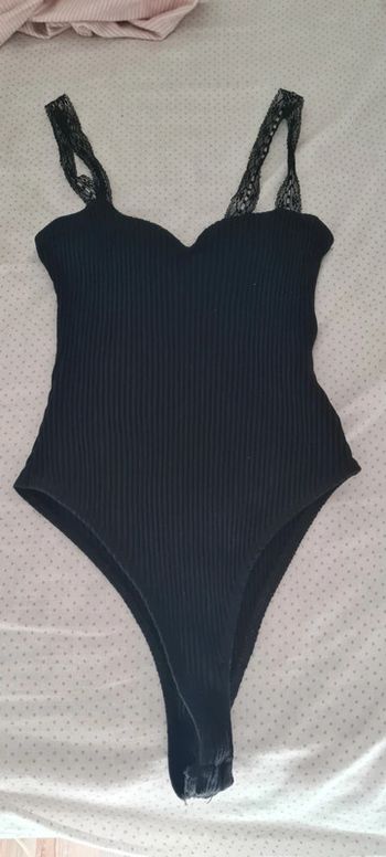 Body zara maille dentelle L