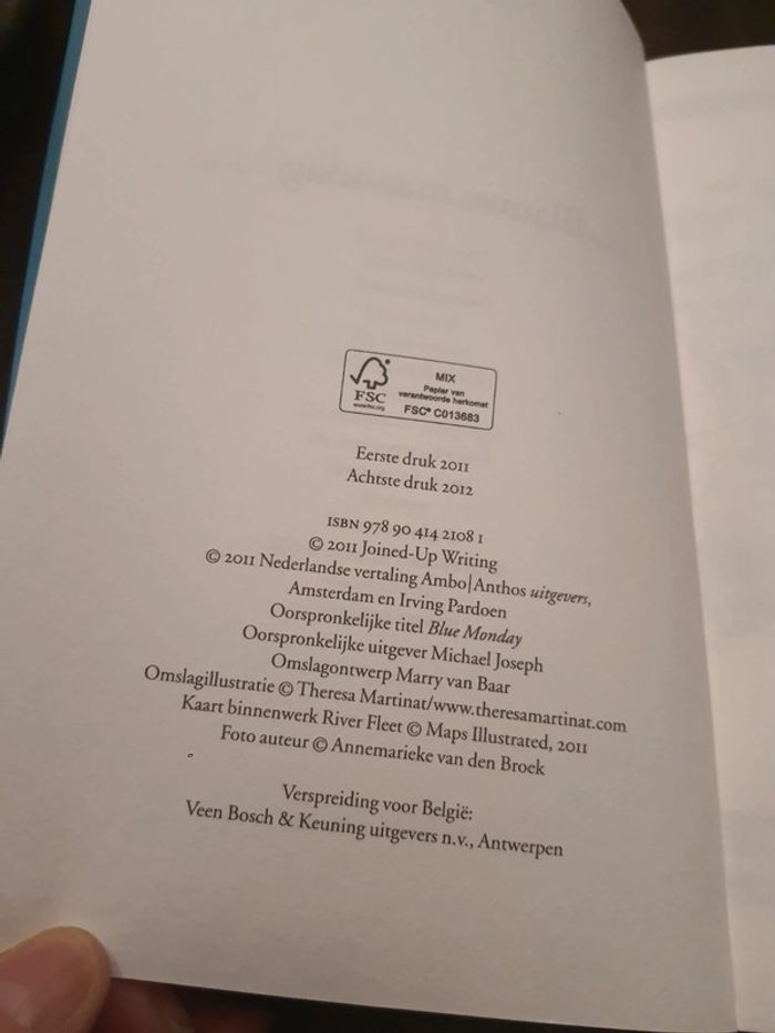 Boek Blauwe maandag Nicci French - photo numéro 6