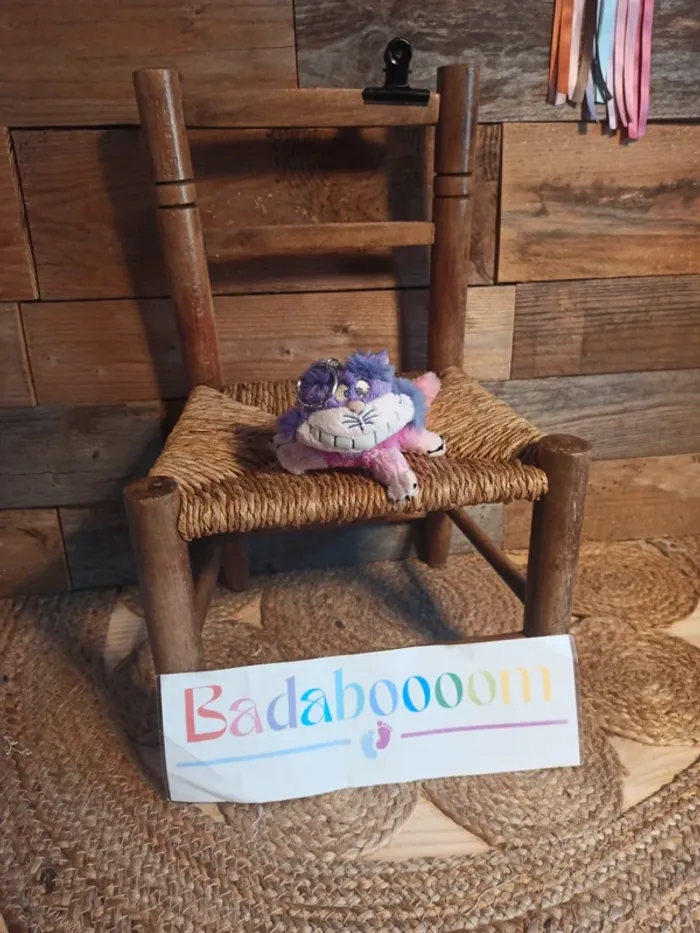 Peluche porte clef cheshire cat tbe