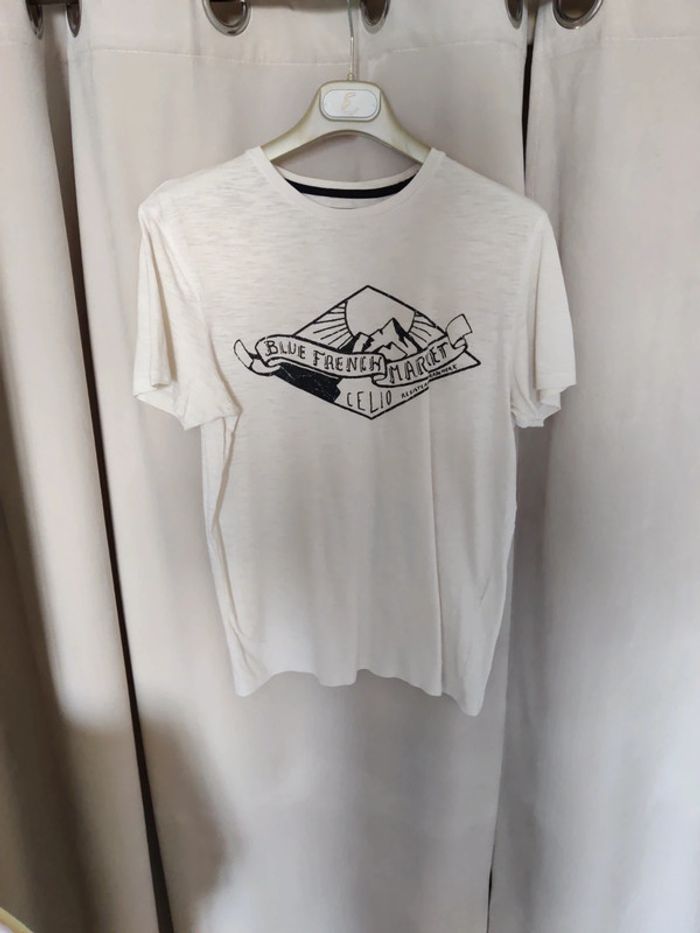 Tee shirts creme - photo numéro 4