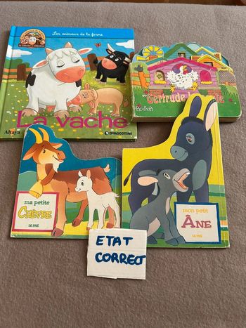 Lot de 4 livres