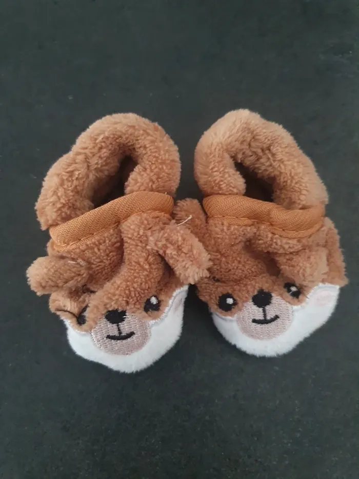 Chausson ourson Naissance