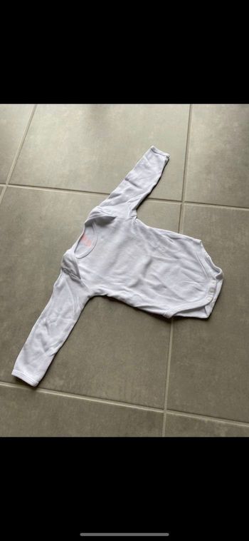 Body mixte manches longues Hema 6 mois