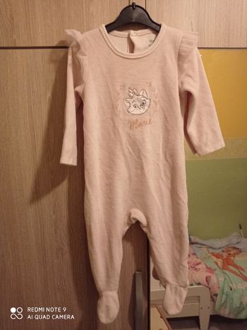 Pyjama Marie taille 12 mois