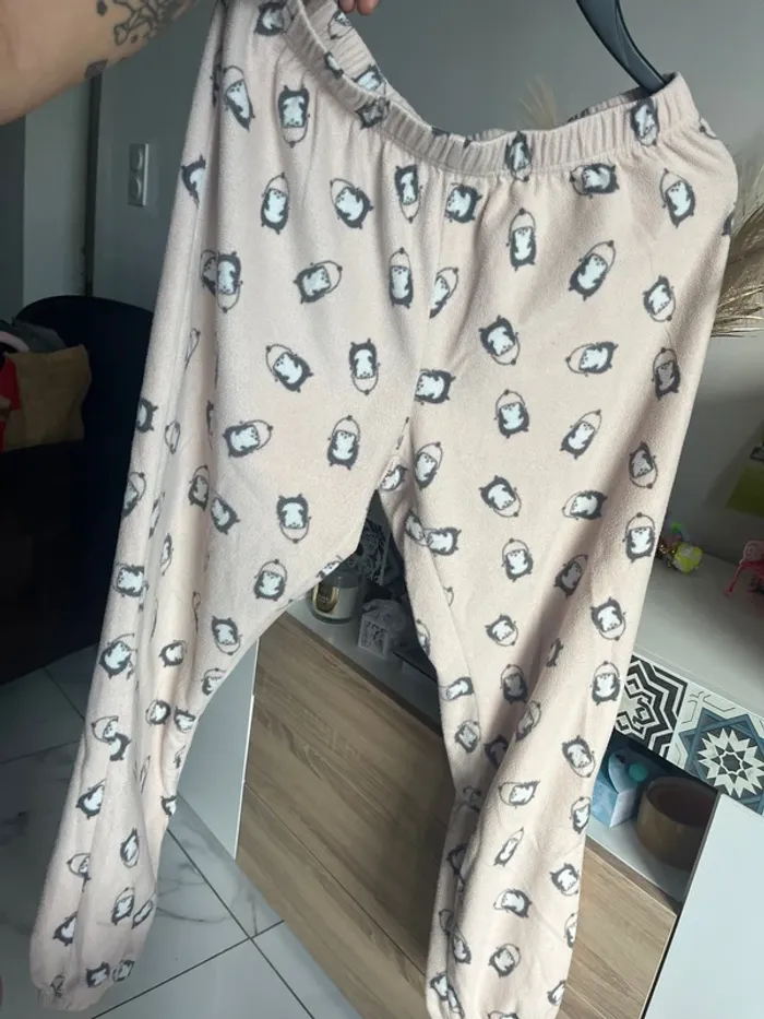 Pantalon de pyjama pingouin
