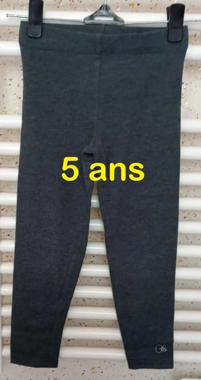 Legging gris Orchestra Taille 5 ans