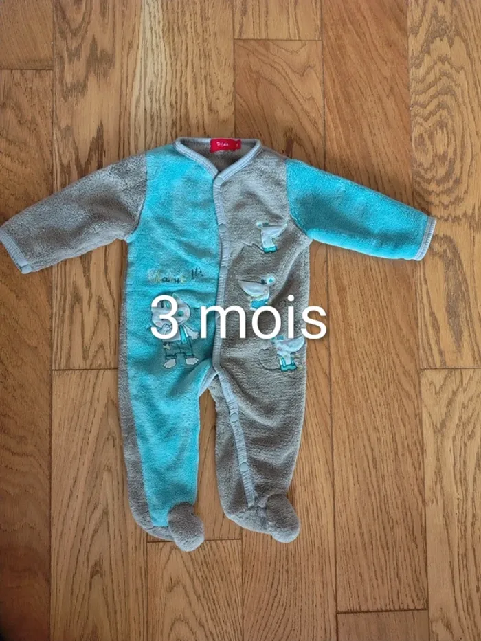 Pyjama grenouillère chaude