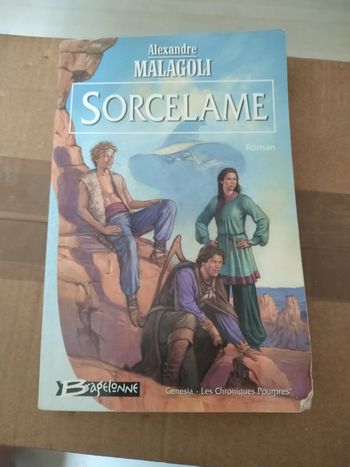 Roman LEs chroniques pourpres tome 1  sorcelame