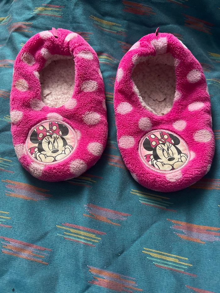 chausson enfants Minnie Disney