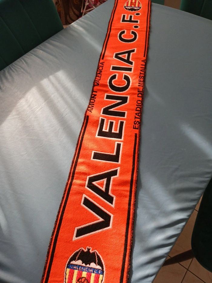 Écharpe foot FC Valence Espagne espana - photo numéro 3