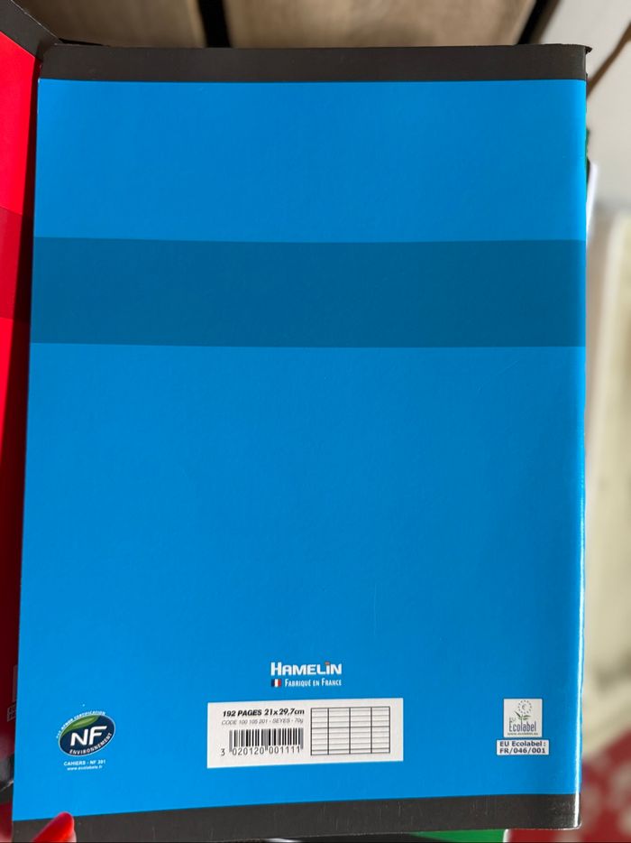Lot de cahier grand format - photo numéro 4