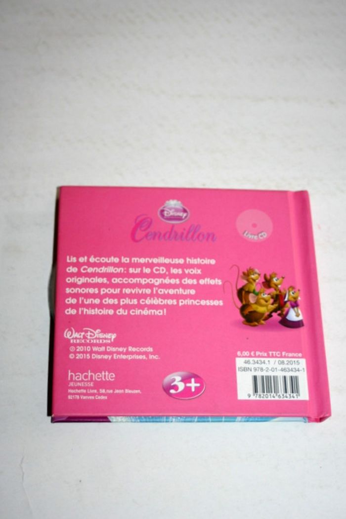 Livre + CD Cendrillon "Mon Histoire à raconter" - photo numéro 2