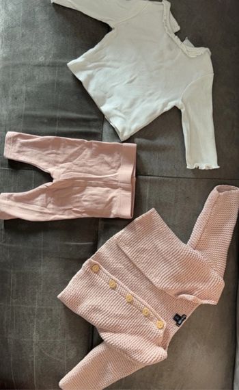 ensemble fille 1 mois