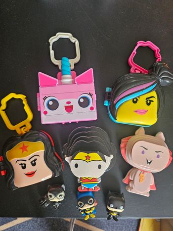 Figurines boites wonder woman batman