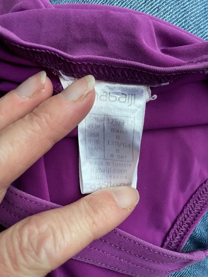 Maillot de bain fille Nabaiji 8 ans - photo numéro 3