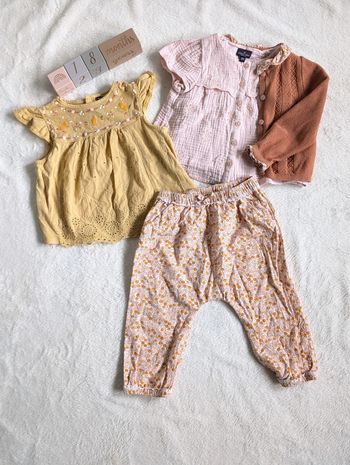 Ensemble 4 pièces robin des dunes Sergent Major _ Taille 18 mois