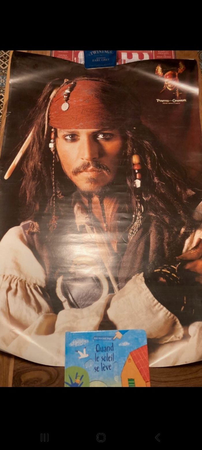 Poster pirates des caraïbes affiche - photo numéro 2