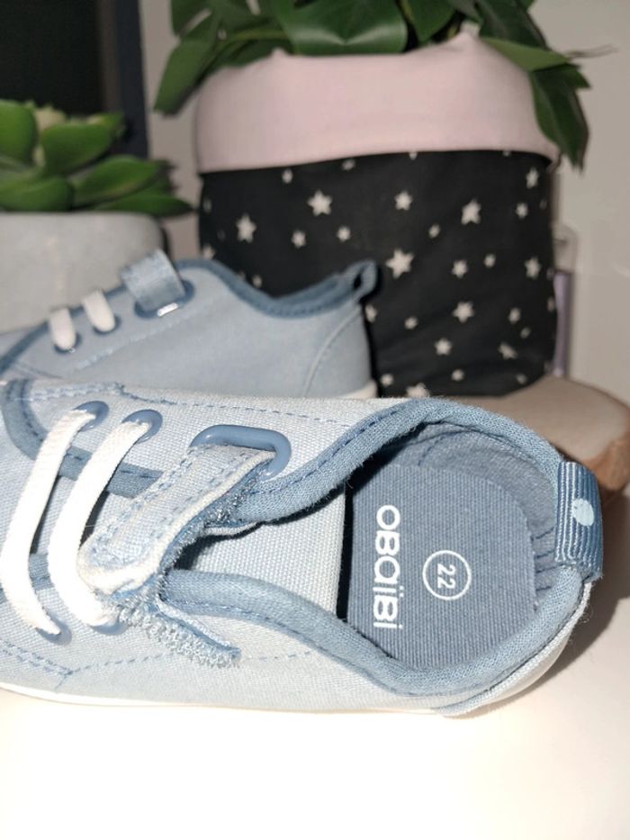 Chaussure toile bleu - photo numéro 4