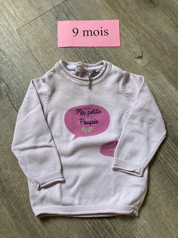 Pull 9 mois