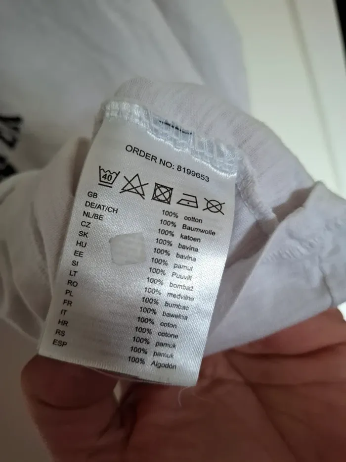 T shirt wit maat 2XL Chapter - photo numéro 3