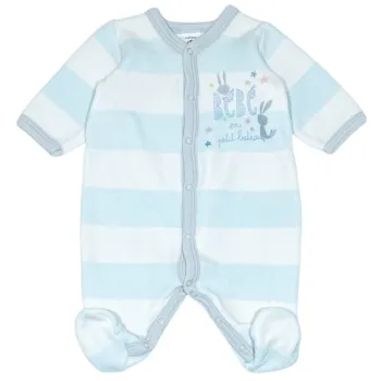 Petit Bateau Pyjama 1 mois en velours