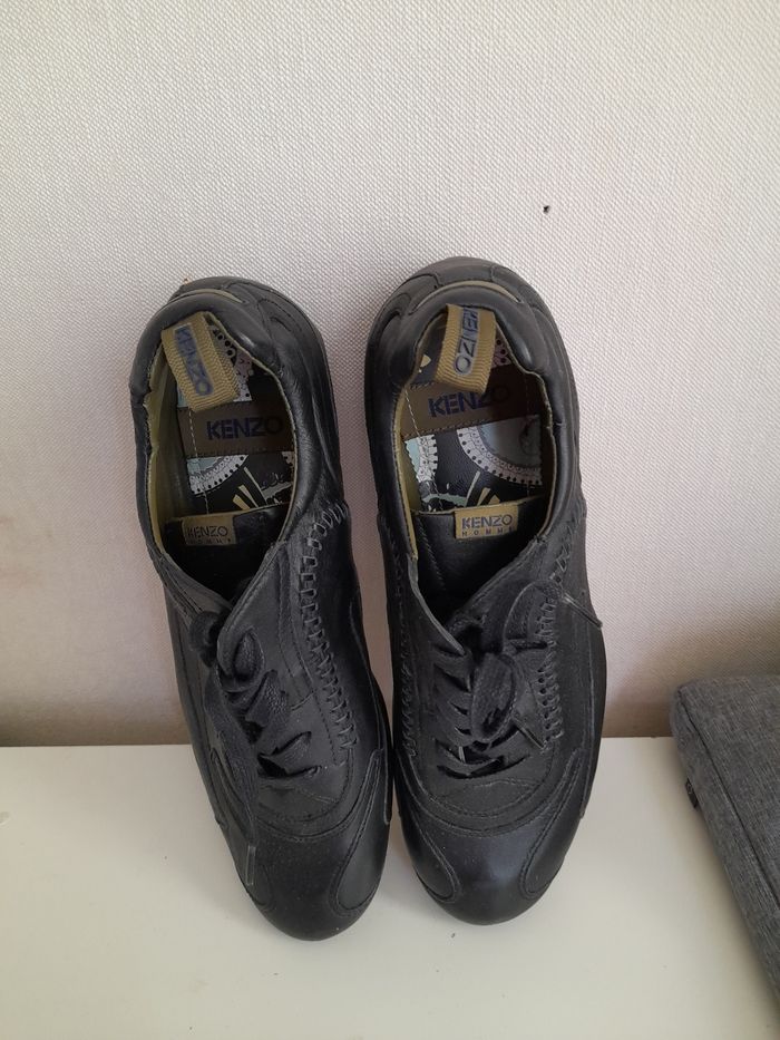 Chaussure baskets, noire KINZO , taille 41. - photo numéro 2
